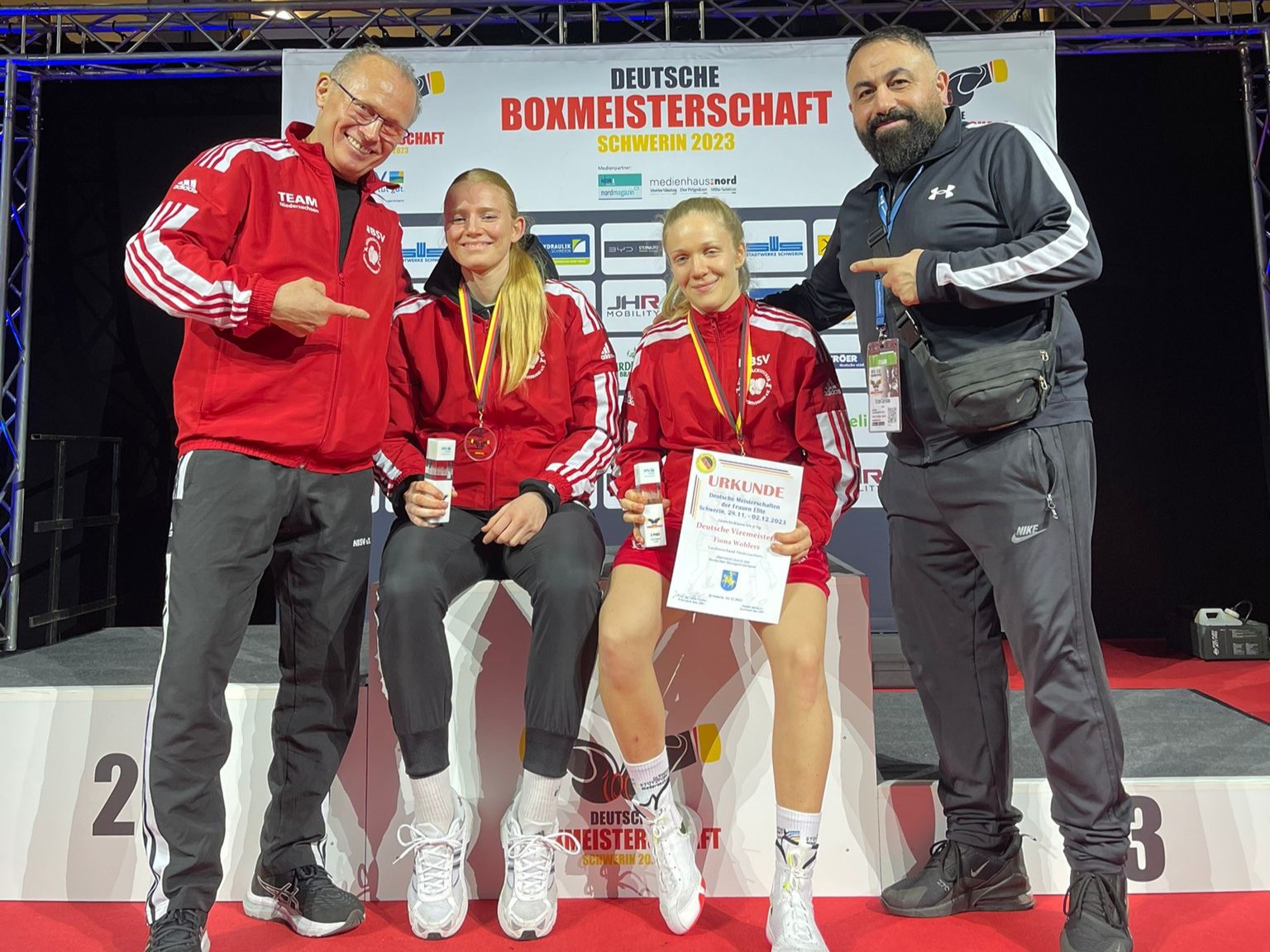 Fiona Wohlers vom VFB Oldenburg wird Deutsche Vizemeisterin